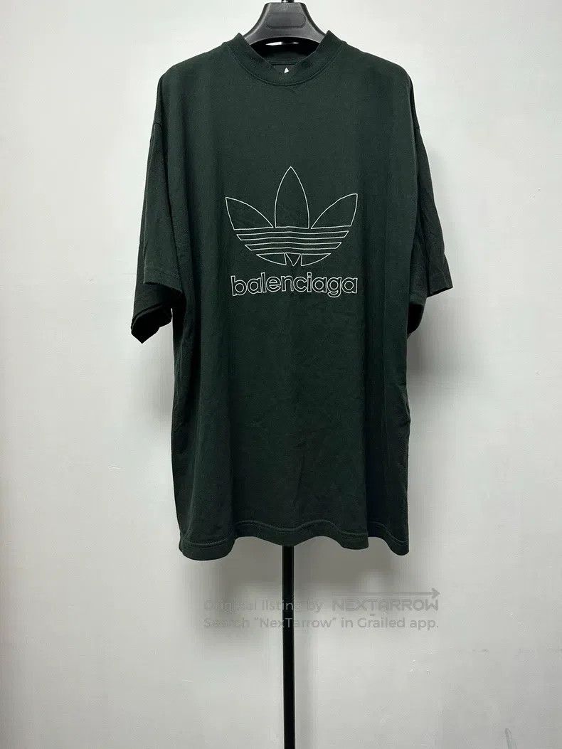 Balenciaga Balenciaga Letter Printed Short Sleeve Crewneck T-Shirt Size US M / EU 48-50 / 2 - 1 Thumbnail