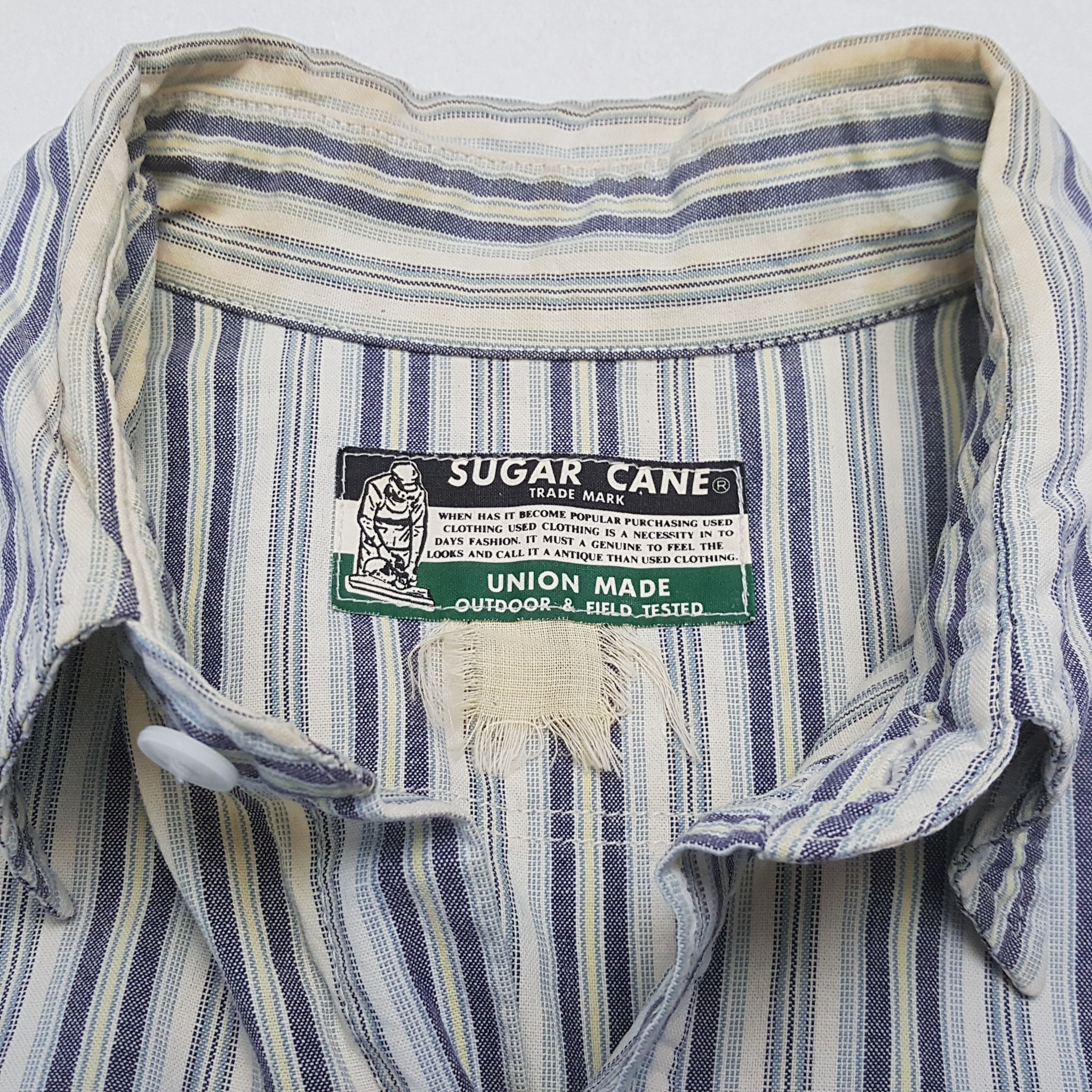 Sugar Cane Sugar Cane Japanese Brand Shirt C299N26 Size US L / EU 52-54 / 3 - 6 Thumbnail