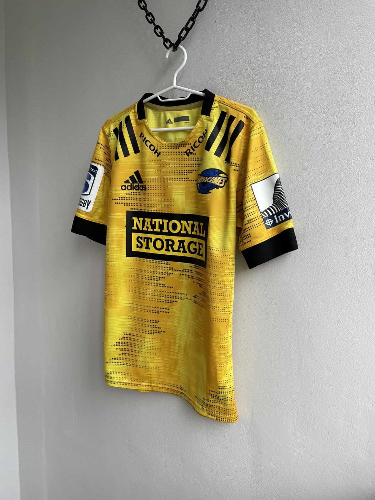 Adidas Hurricanes Rugby 2019 2020 Jersey New Zealand Rugby Shirt Size US M / EU 48-50 / 2 - 2 Thumbnail