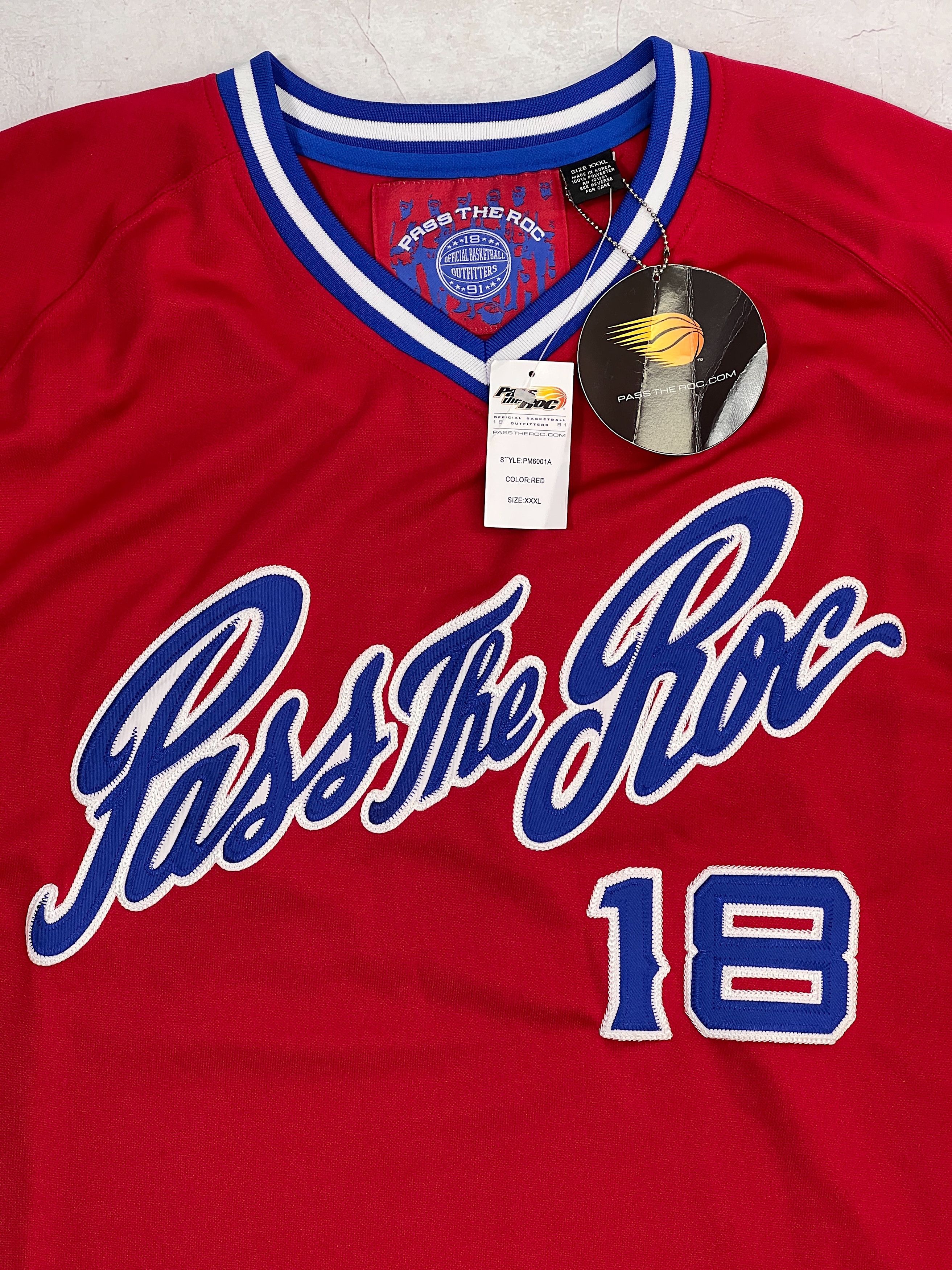NBA Pass The Roc 1891Basketball Jersey Shirt The Legendary #18 Size US XXL / EU 58 / 5 - 6 Thumbnail
