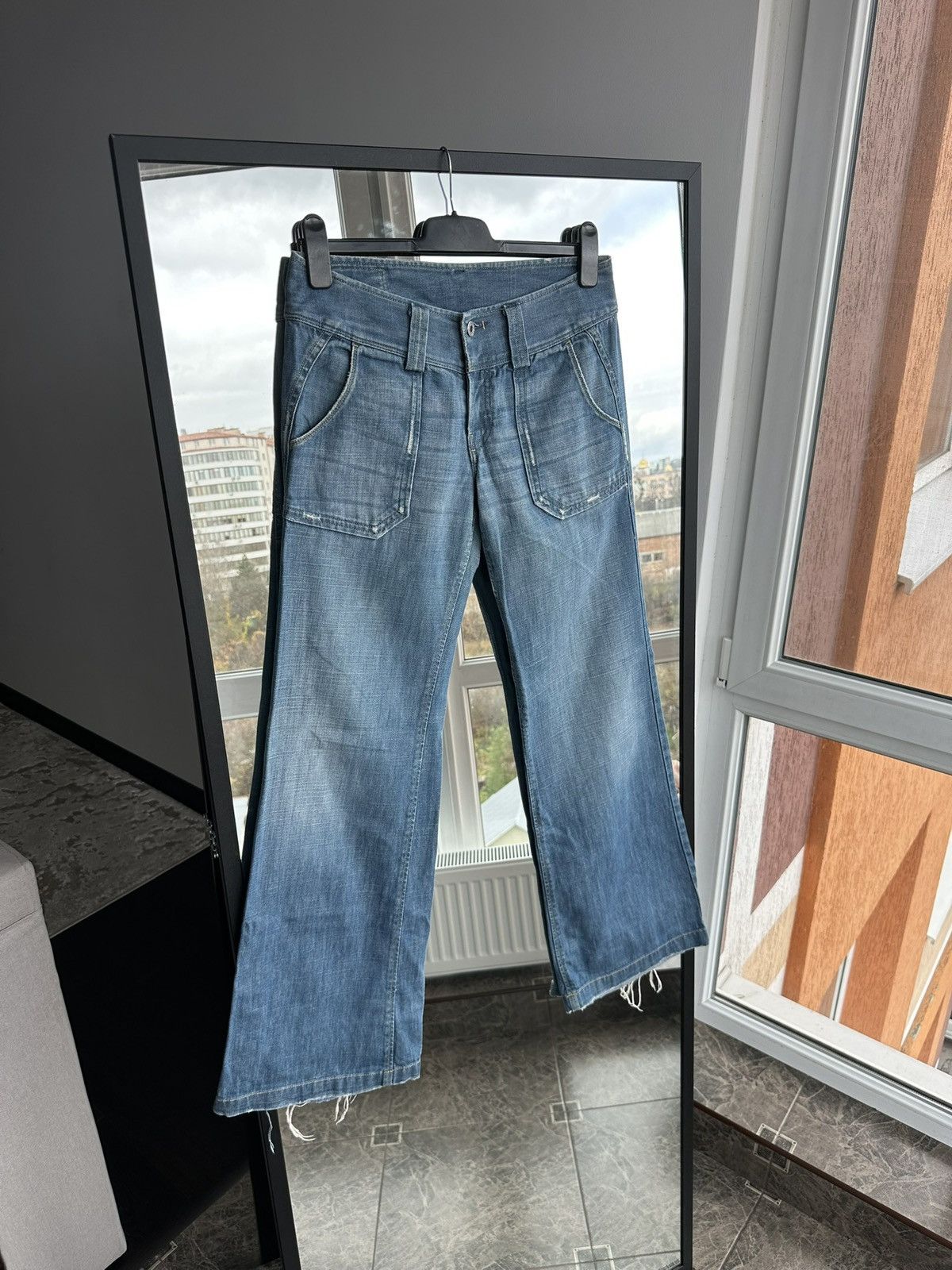 Diesel Vintage Diesel Woman 00s Flared Y2K Jeans Size 30" / US 8 / IT 44 - 1 Thumbnail