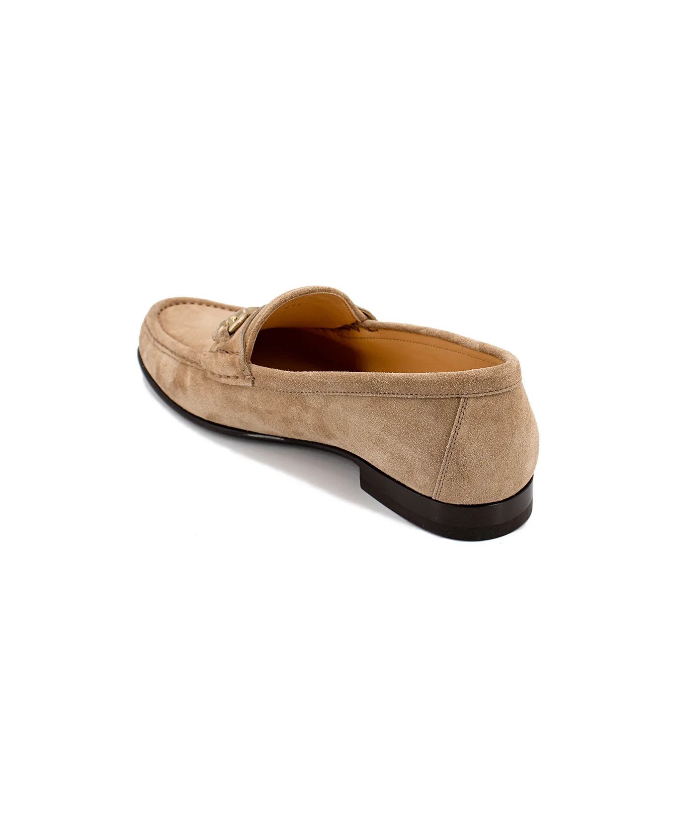 Brunello Cucinelli o1gr1nt0525 Suede Loafers in Medium Brown Size US 8 / EU 41 - 4 Thumbnail