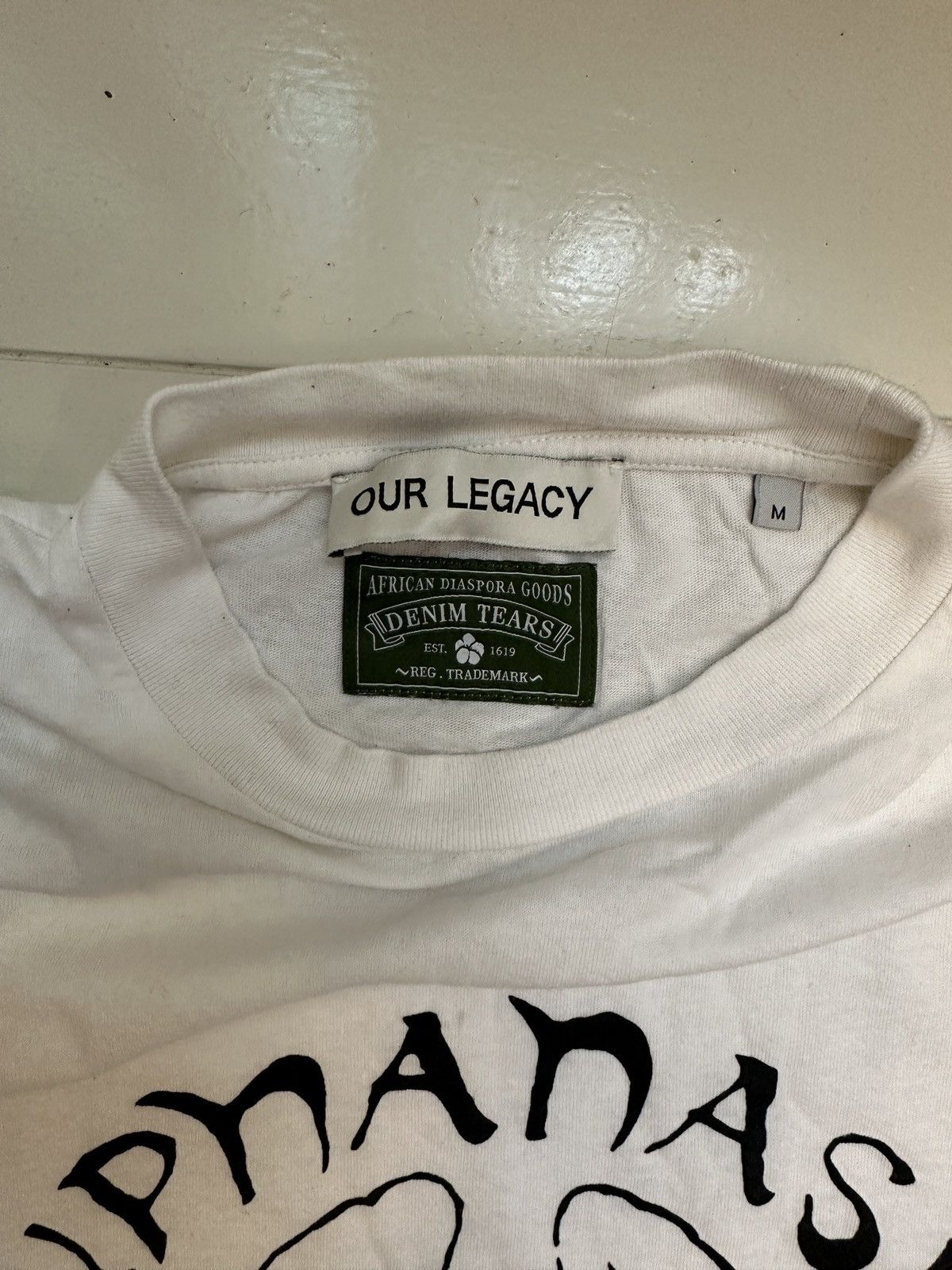 DENIM TEARS × Our Legacy Our Legacy x DENIM TEARS TUPAC Graphic T-Shirt Size US M / EU 48-50 / 2 - 6 Thumbnail