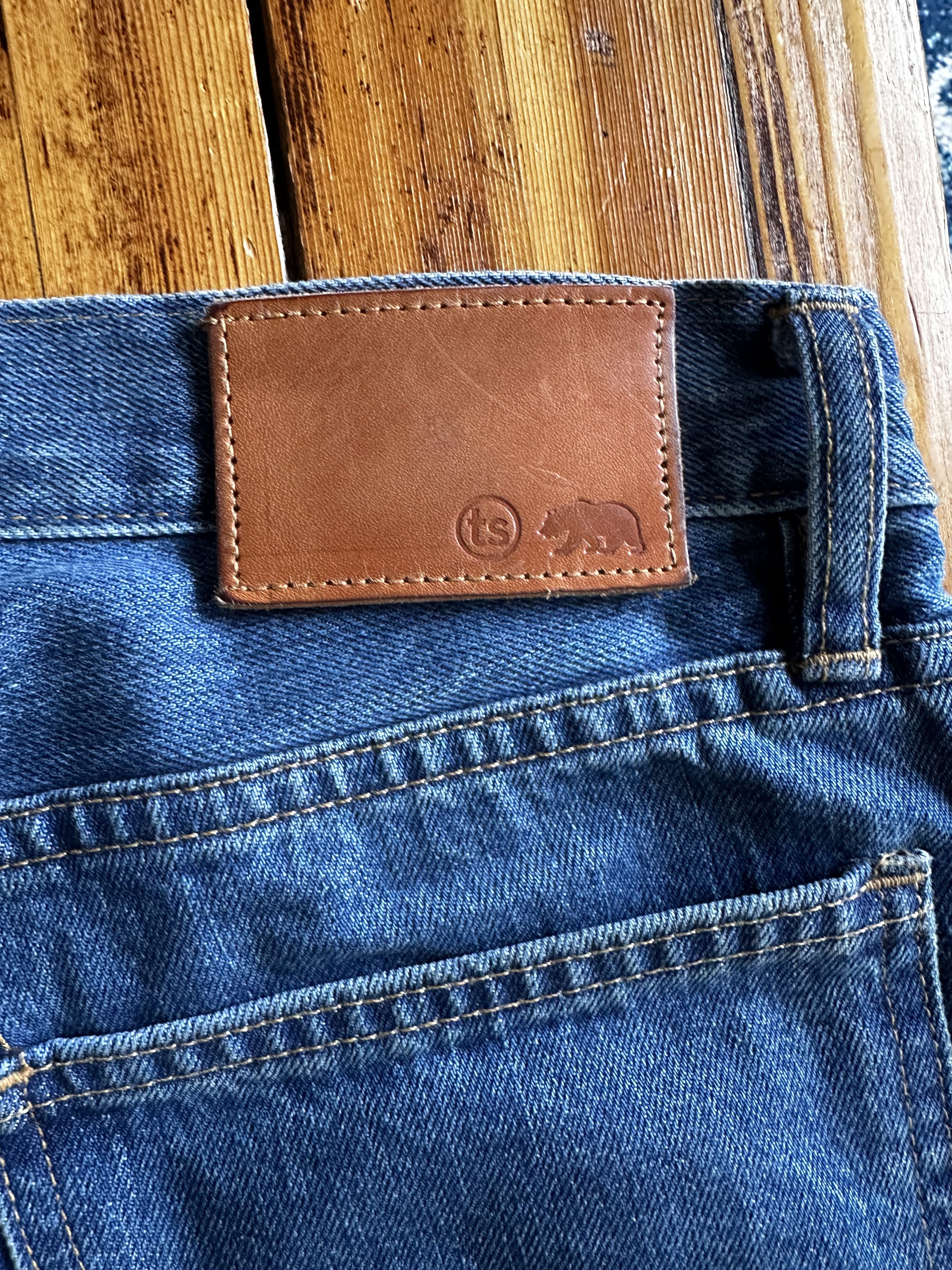 Taylor Stitch Slim Jean in cone Mills 1968 Selvage 24 month wash Size US 30 / EU 46 - 6 Thumbnail