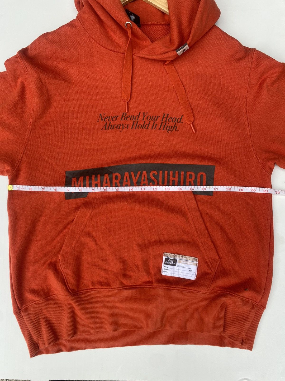 GU × Maison MIHARA YASUHIRO Miharayasuhiro Good Inspiration Hoodie Size US M / EU 48-50 / 2 - 10 Thumbnail
