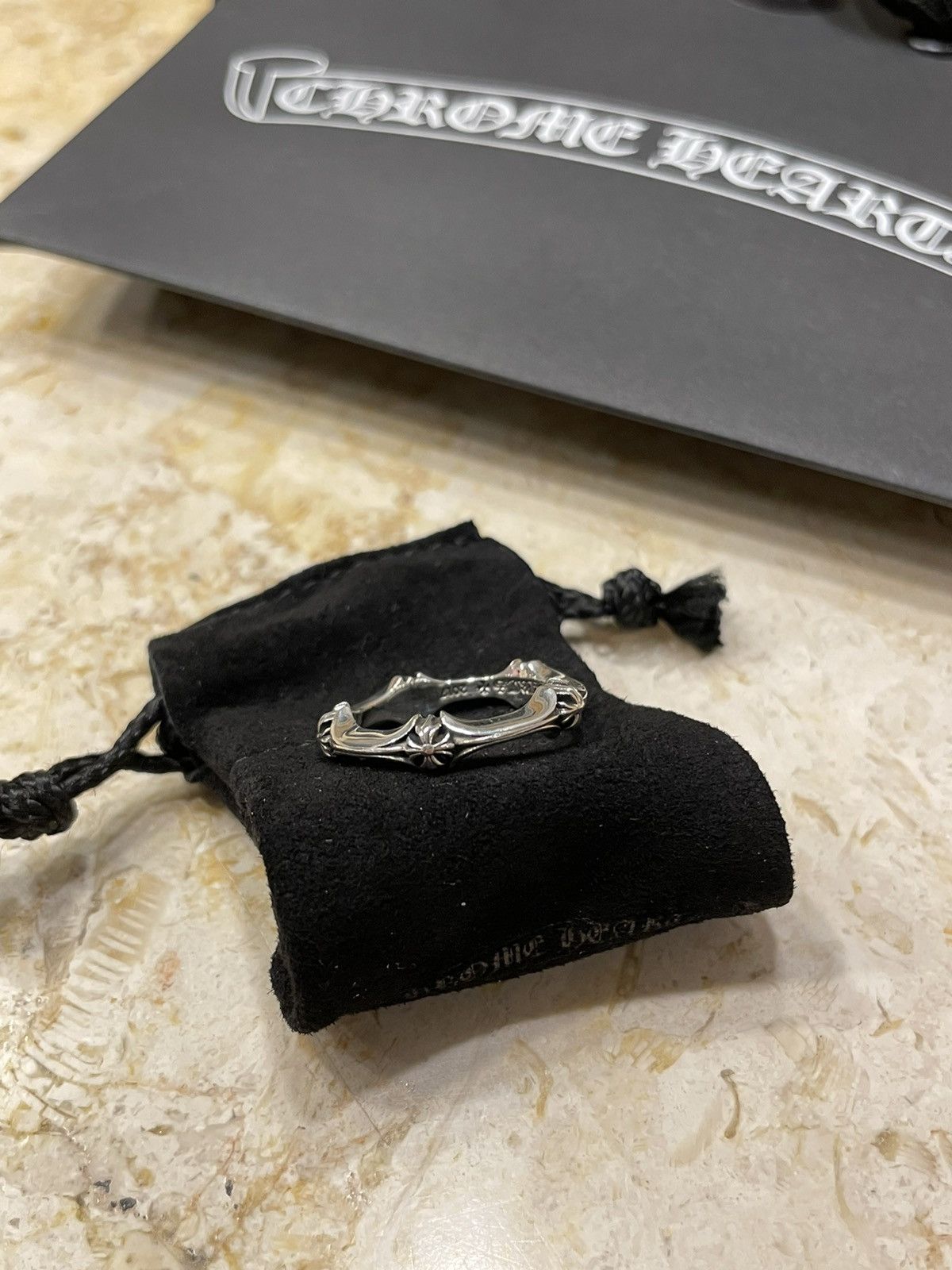 Chrome Hearts Chrome Hearts Plus & Bone Ring RARE ? FINAL PRICE 