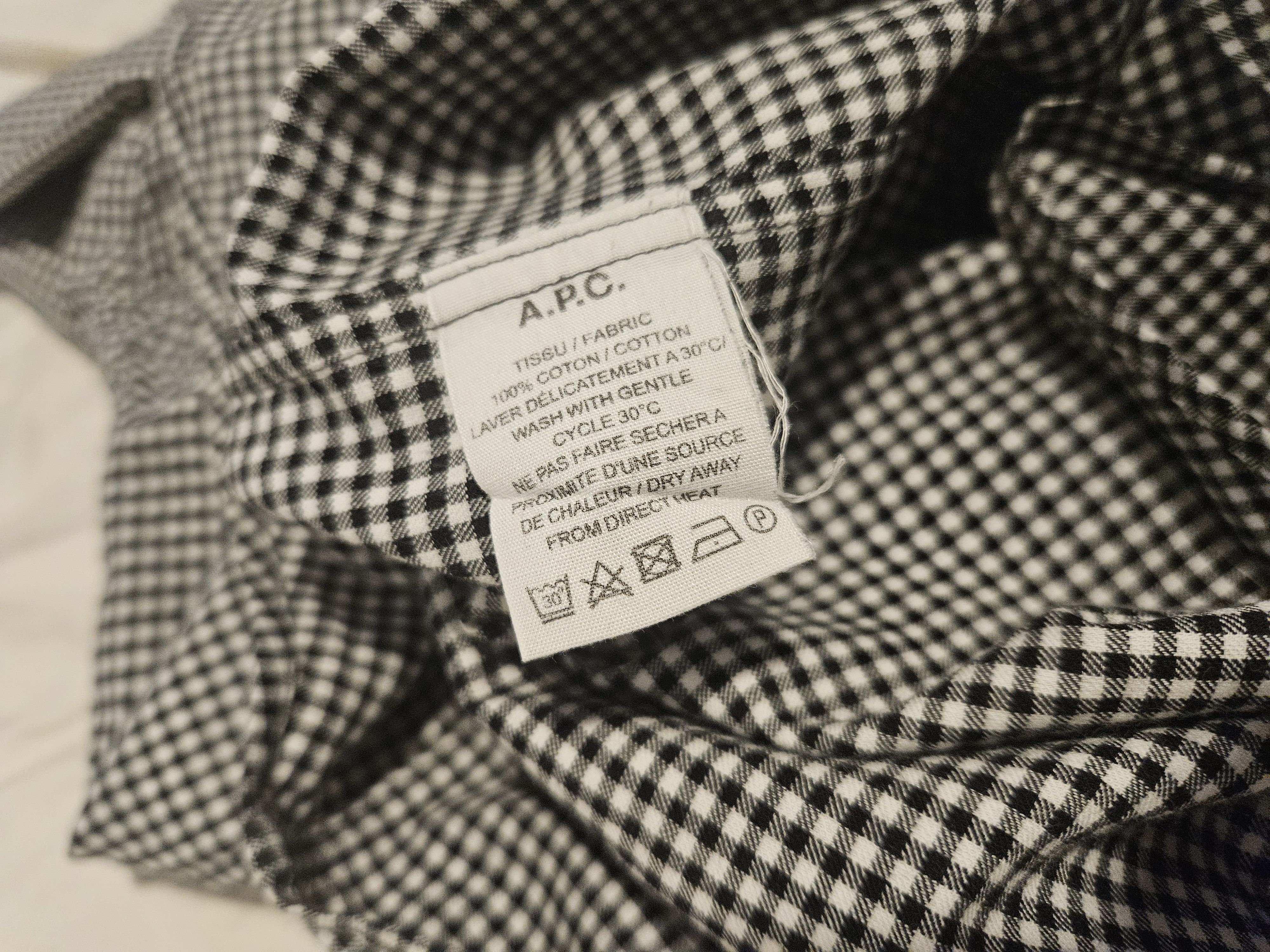 A.P.C. Check Shirt Size US M / EU 48-50 / 2 - 4 Thumbnail