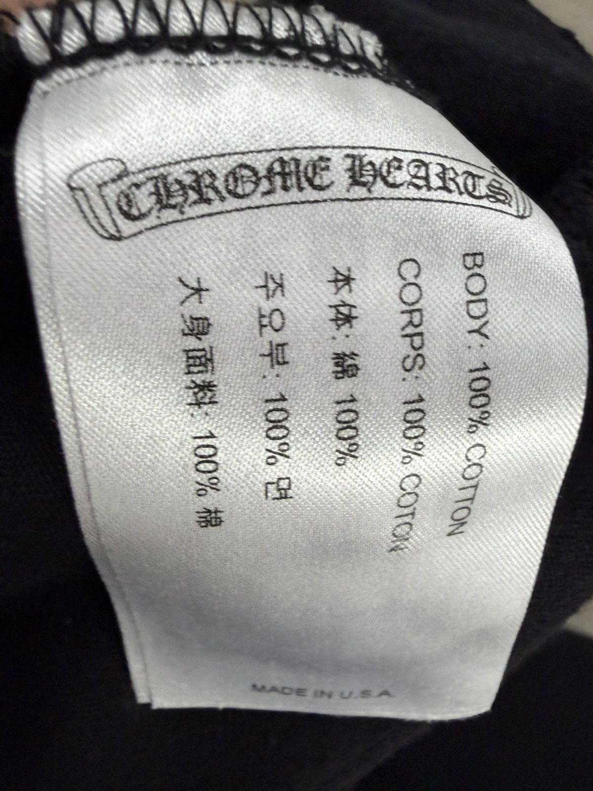 Chrome Hearts RARE!!!Chrome Hearts FOTI Zodiac T-shirt Black Size US M / EU 48-50 / 2 - 5 Thumbnail
