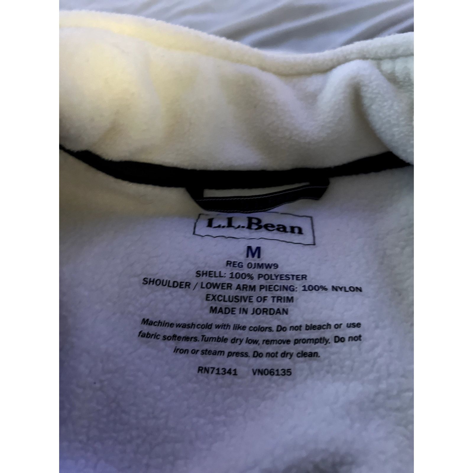L.L. Bean L.L.Bean Polartec Fleece Jacket - Medium - Zip Pockets Size M / US 6-8 / IT 42-44 - 3 Thumbnail