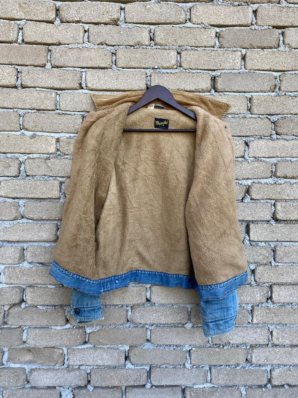 Wrangler Vintage Wrangler Denim Jacket With Fleece Lined Size US S / EU 44-46 / 1 - 10 Thumbnail