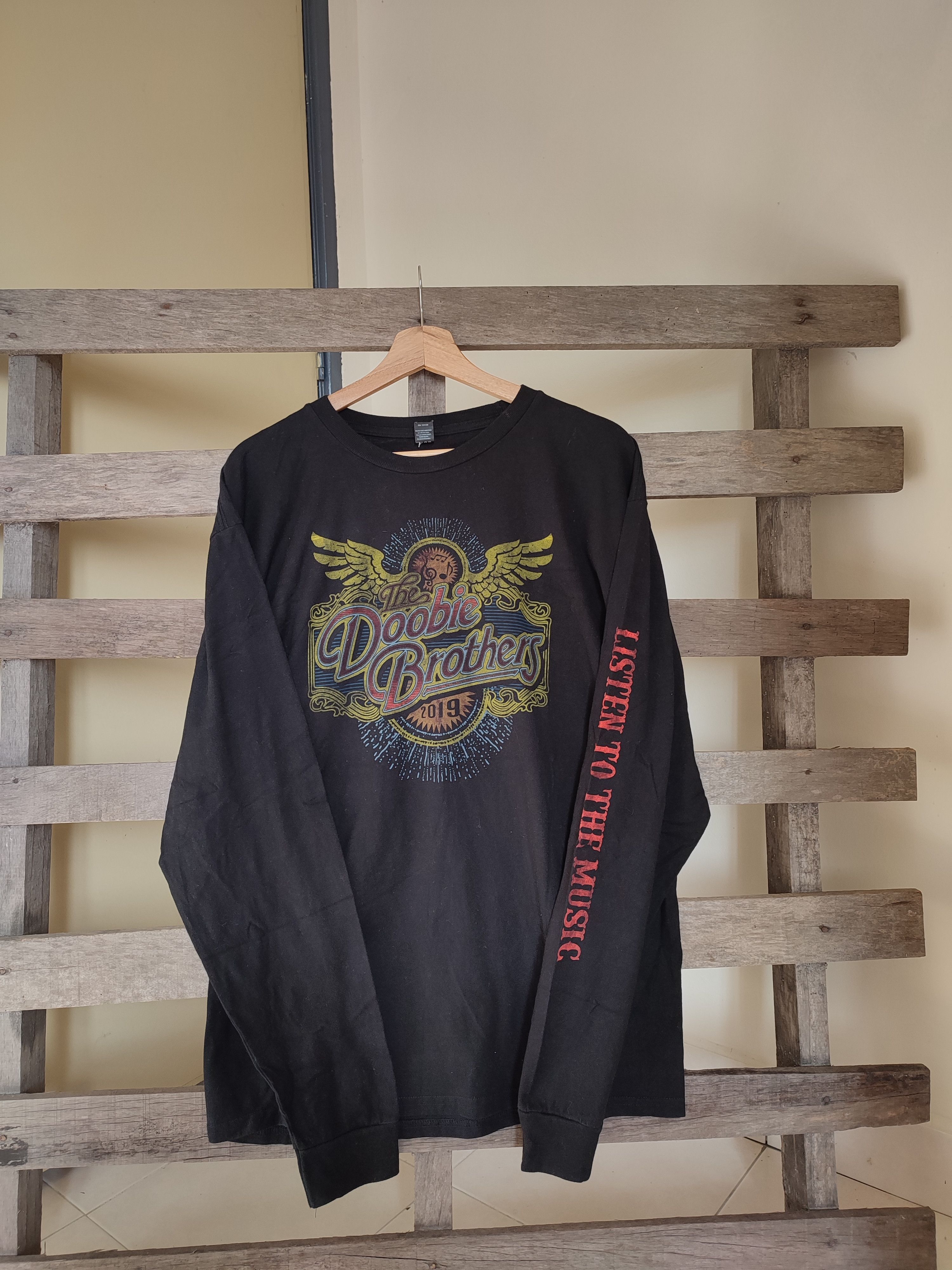 The Doobie Brothers 2019 Tour Black Long Sleeve