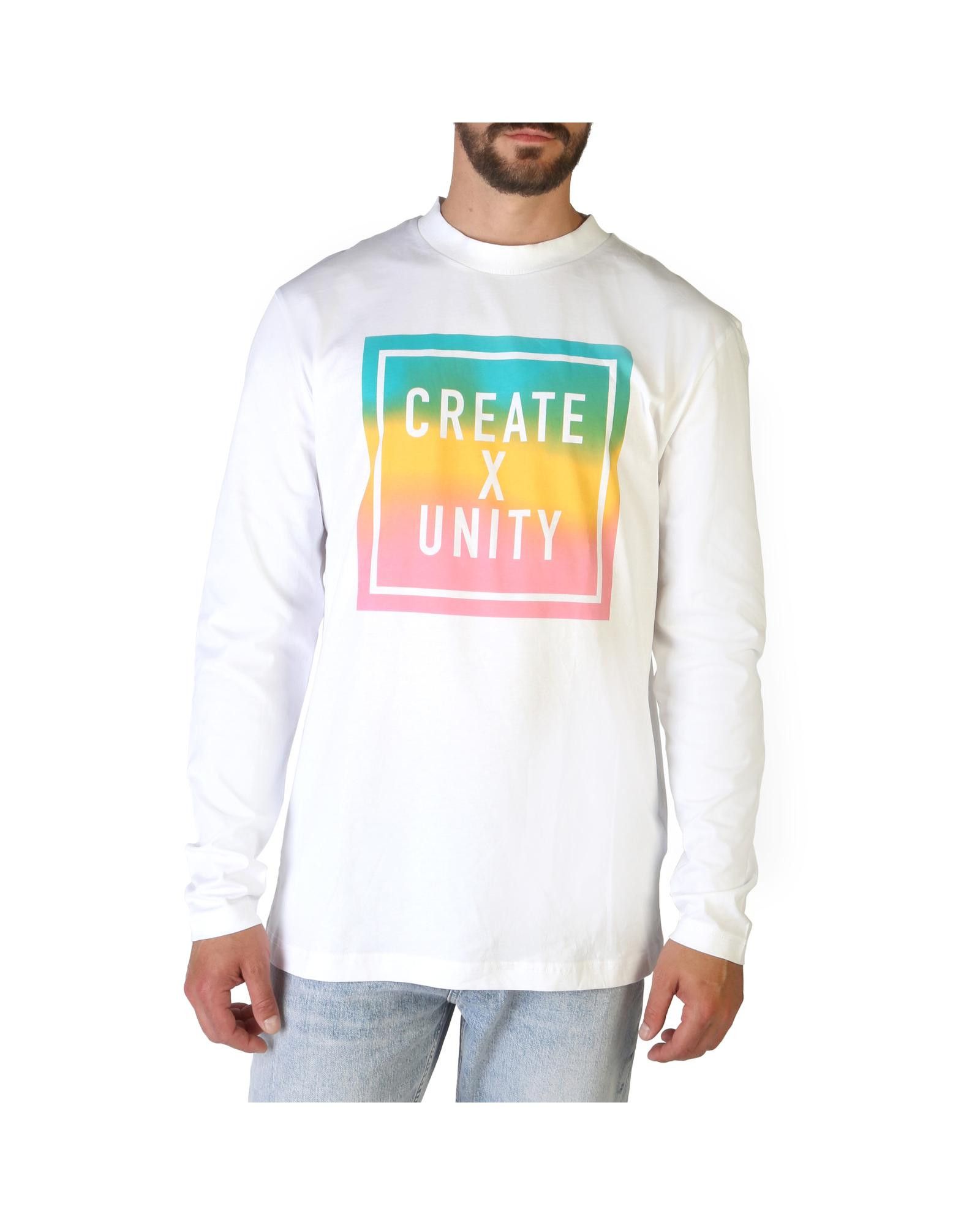image of Tommy Hilfiger Logo Print Cotton T-Shirt in White, Men's (Size Small)
