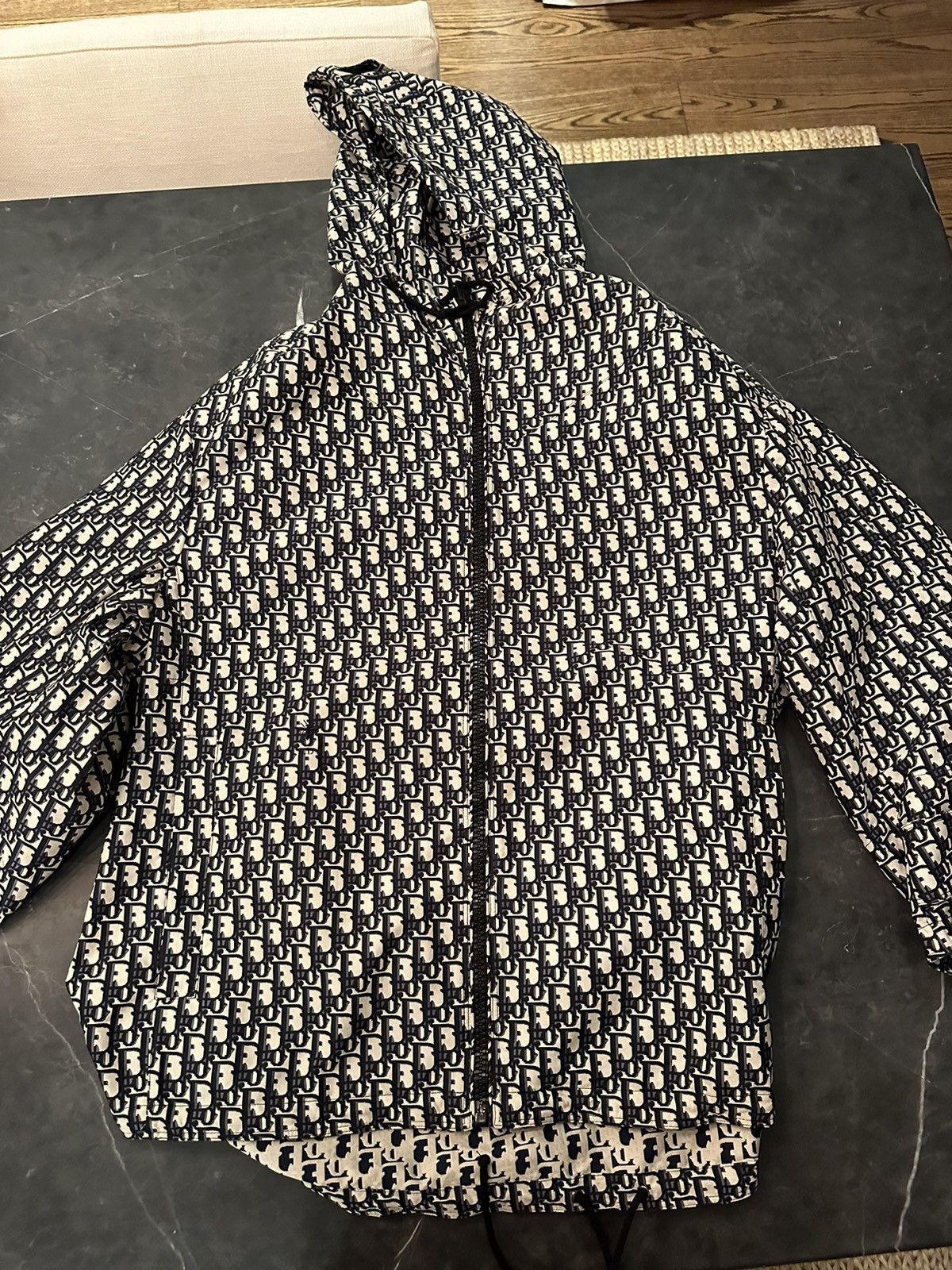 image of Dior Hooded Anorak, Men's (Size Small)