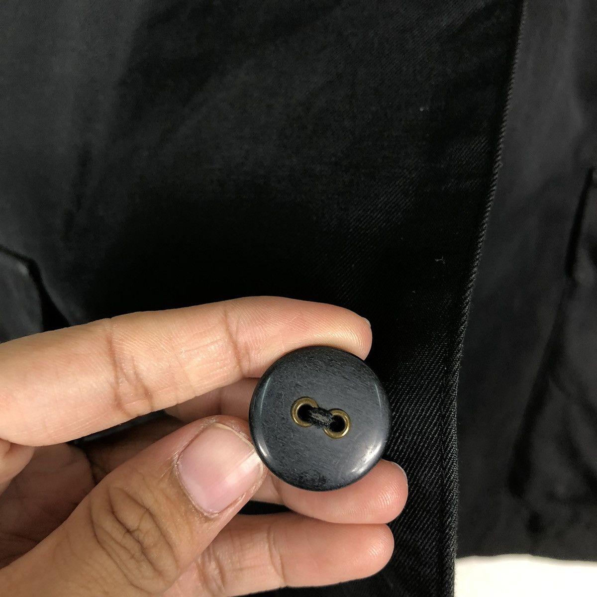 Issey Miyake 🔥RICH BLACK ICONIC CHORE JACKET ISSEY MIYAKE CARGO POCKETS Size US M / EU 48-50 / 2 - 16 Thumbnail