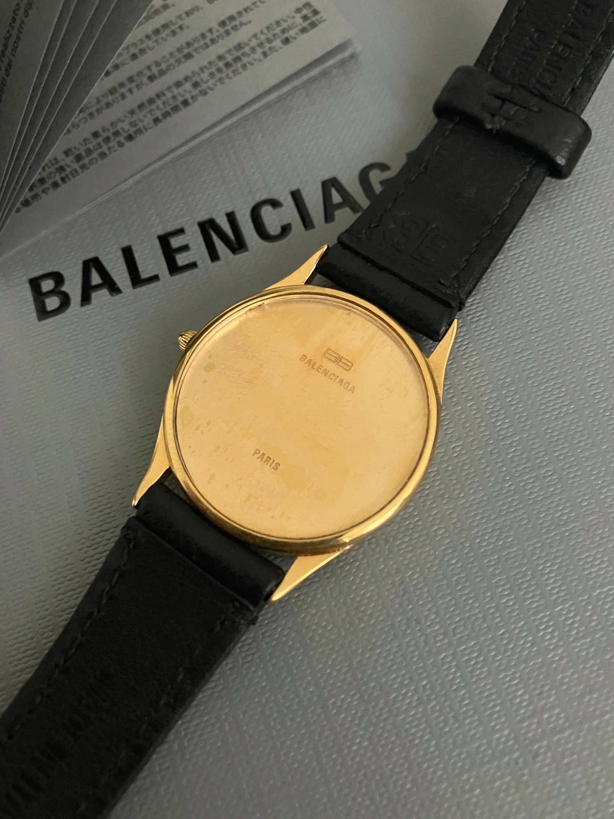 Balenciaga Geneva Watch Bracelet Time Is Now Size ONE SIZE - 4 Thumbnail