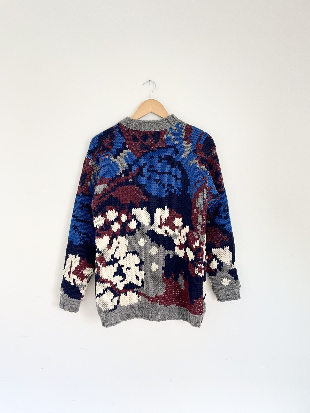 Joseph Joseph Chunky Merino Wool Floral Knit RRP €615 Size XS / US 0-2 / IT 36-38 - 9 Thumbnail
