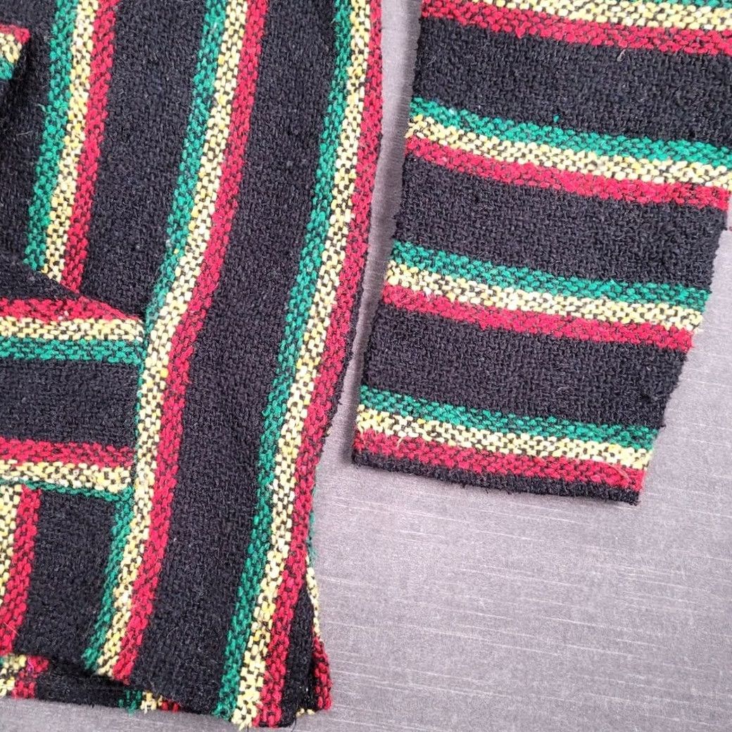 Sunspel Sunspecs Baja Hoodie Pullover Striped Festival Poncho Sweater Medium Size US M / EU 48-50 / 2 - 3 Thumbnail