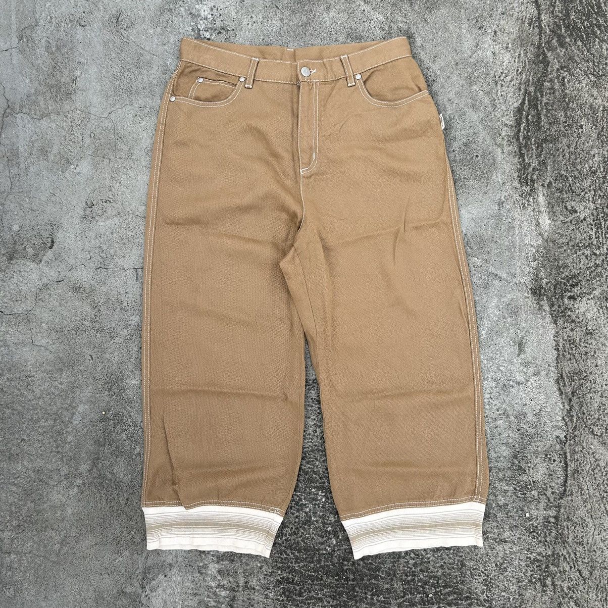 image of Jean Paul Gaultier Jpg Archival Capri Pants in Tan, Men's (Size 29)