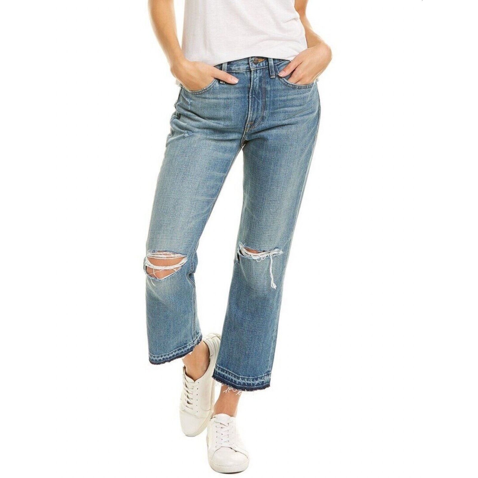 Frame Denim Women's Piper High Rise Straight Leg Size 28