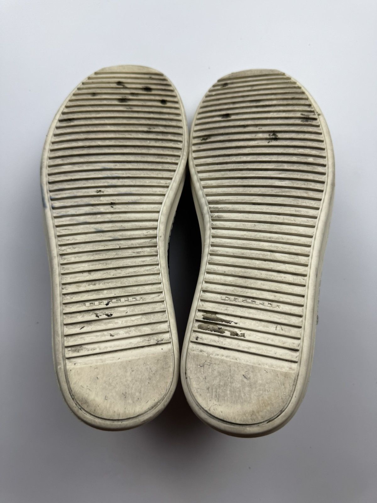 Rick Owens Drkshdw Rick Owens Drkshdw Ramones Low Size US 8 / EU 41 - 13 Thumbnail