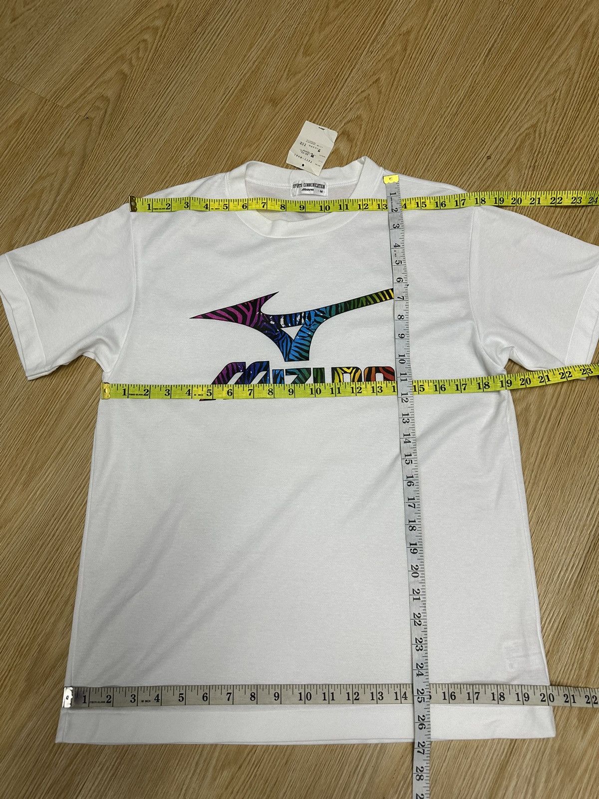 Mizuno Mizuno Big Logo Colourful Tiger Vintage Tshirt A538 Size US M / EU 48-50 / 2 - 7 Thumbnail