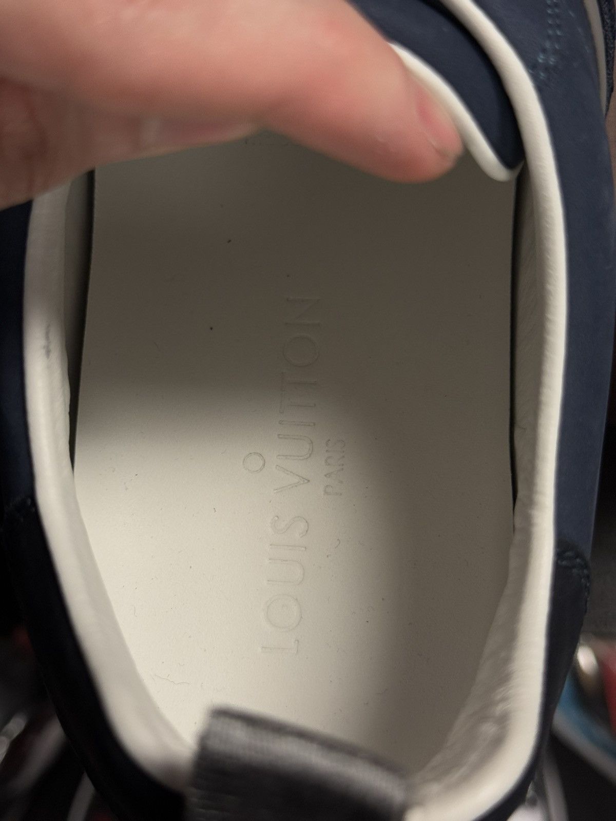 Louis Vuitton Louis Vuitton Blue Lowtop Sneaker Size 10UK/11US Size US 11 / EU 44 - 16 Thumbnail