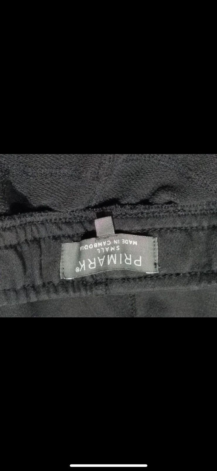 Other Primark Black Elastic Waist Sweat Shorts - Small Size US 27 - 6 Thumbnail