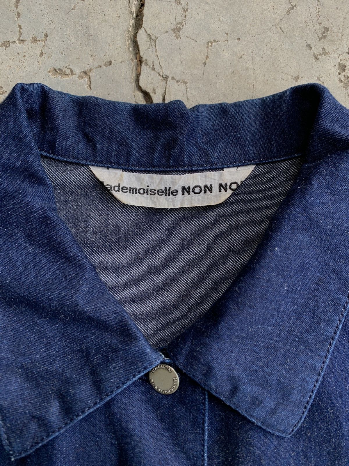 Issey Miyake Issey Miyake Mademoiselle Non Non Denim Jacket Size US M / EU 48-50 / 2 - 7 Thumbnail