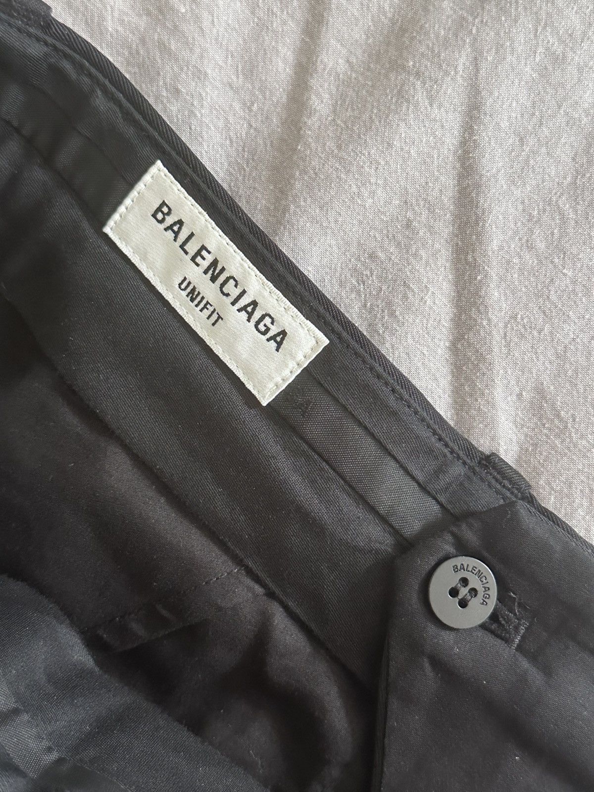 Balenciaga Balenciaga Cropped Flared Suit Pants Size 44S - 3 Thumbnail