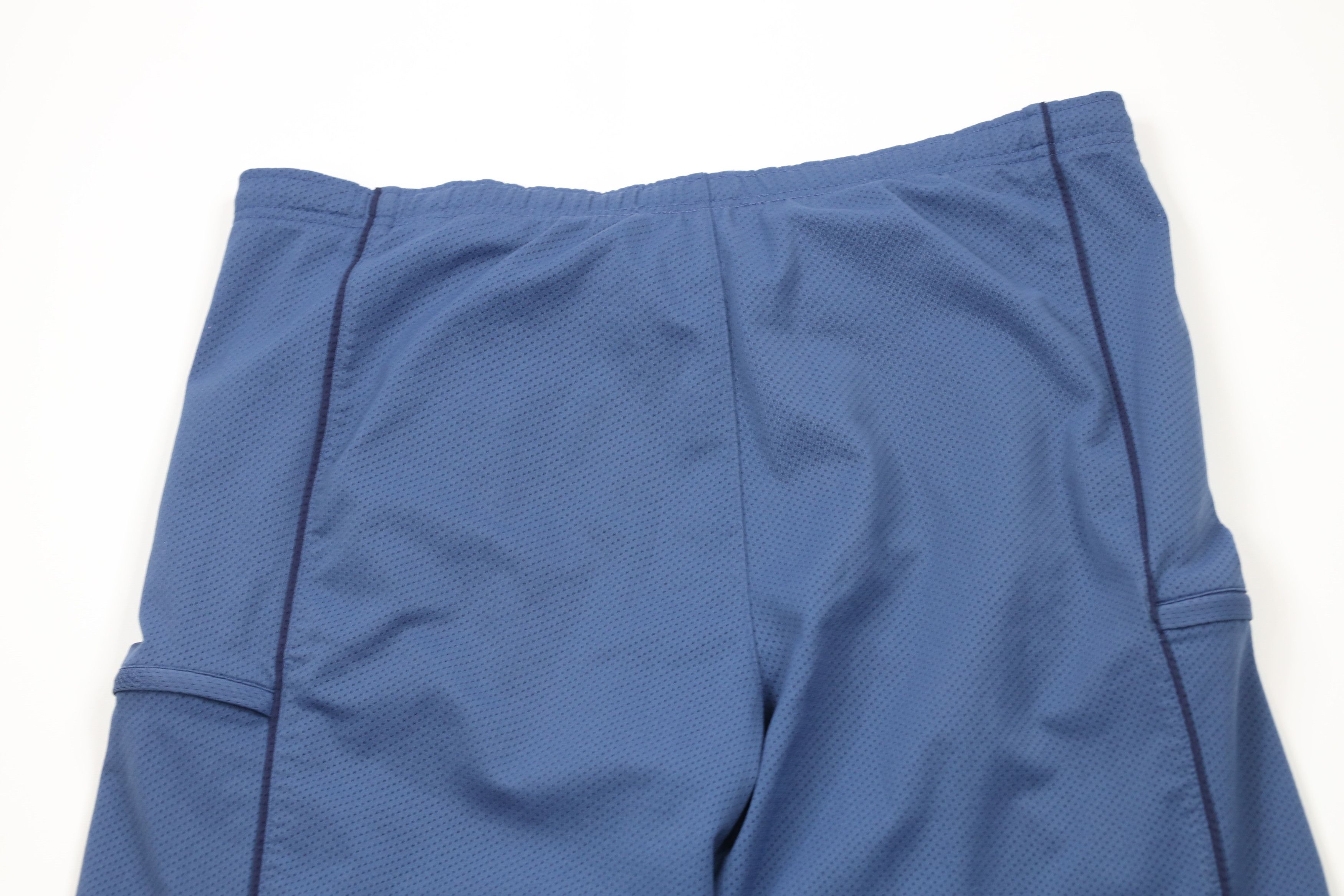 Champion × Vintage Vintage 90s Champion Mesh Wide Leg Cargo Sweatpants Blue Size US 34 / EU 50 - 9 Thumbnail