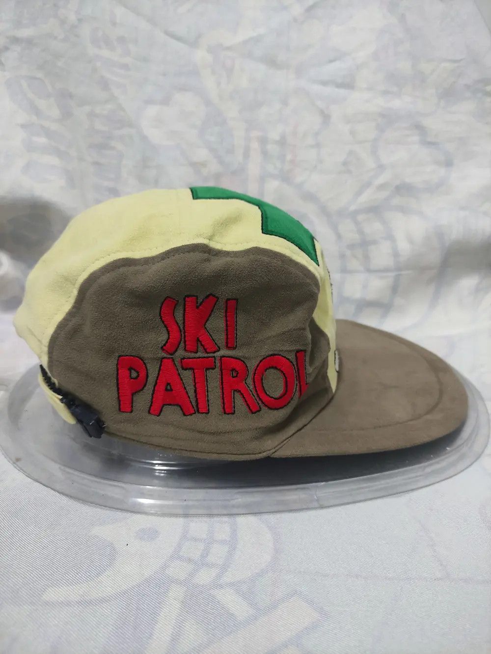Jean Charles De Castelbajac JEAN CHARLES DE CASTELBAJAC SKI PATROL VINTAGE 5 PANEL CAP Size ONE SIZE - 7 Thumbnail