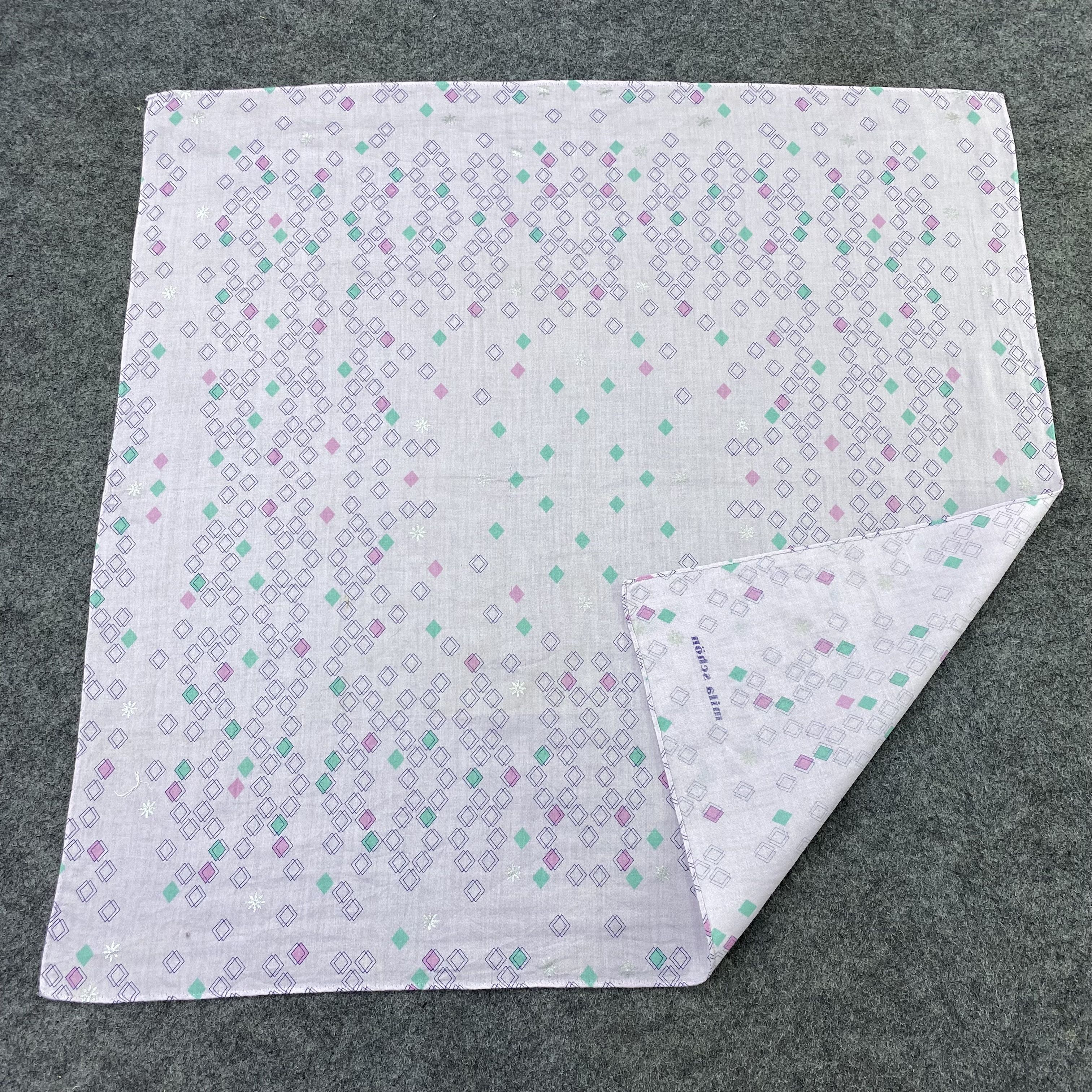 Mila Schon Mila Schon Handkerchief Neckerchief Bandana-B1585 Size ONE SIZE - 4 Thumbnail