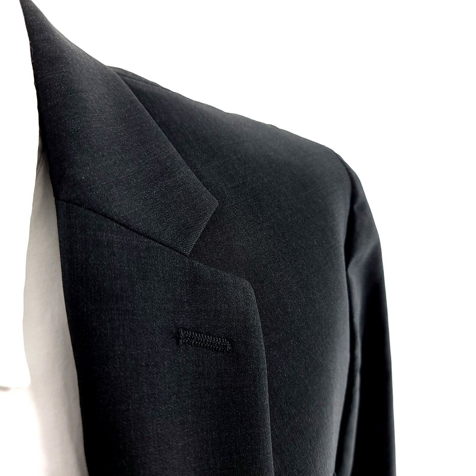 Banana Republic DAMAGED Banana Republic Marzotto Super 120s Wool 2 Button Bl Size 38S - 3 Thumbnail