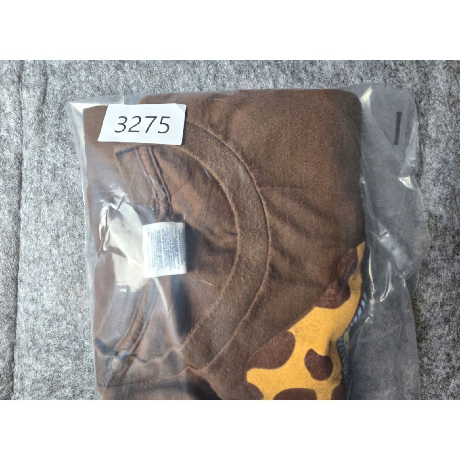 Delta Delta Pro Weight T Shirt Brown I'm A Fun Guy Short Sleeve 2XL Crew Neck Men Shirt Size US XXL / EU 58 / 5 - 7 Thumbnail