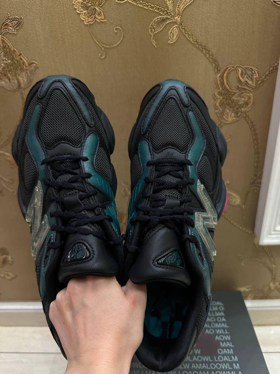 Mowalola × New Balance New Balance 9060 x Mowalola Black Teal Burglarwear Size US 10 / EU 43 - 5 Thumbnail