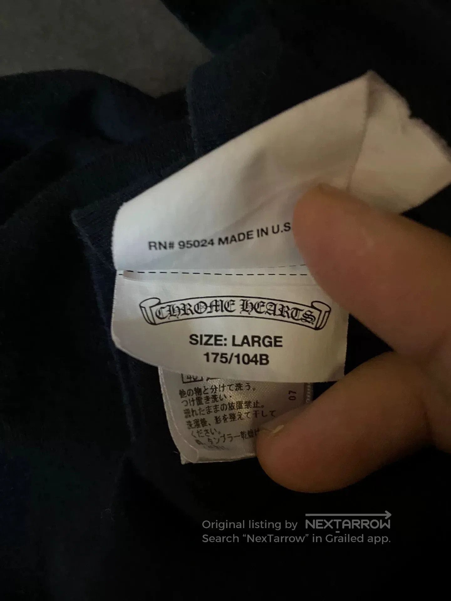 Chrome Hearts Chrome Hearts Black Short Sleeve T. Size L / US 10 / IT 46 - 5 Thumbnail
