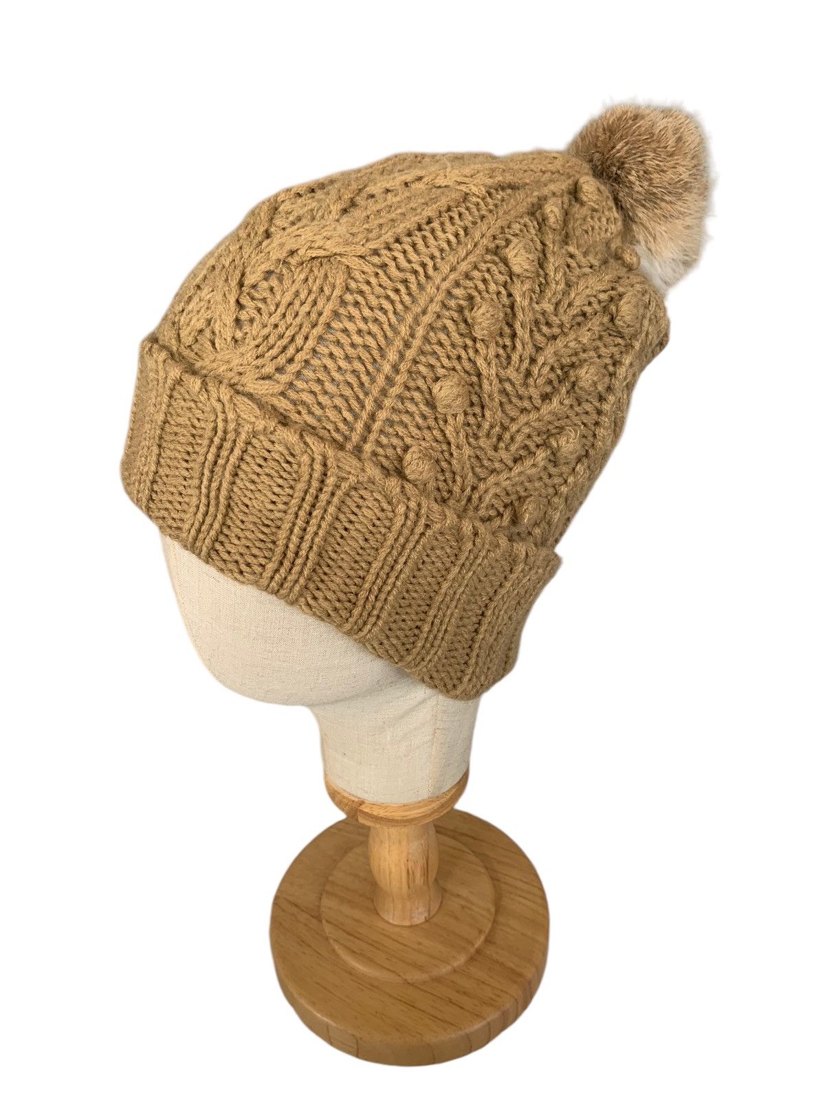 Japanese Brand × Kapital × Vintage Crochet Knitted Punk Style Rare Beanie Hats☠️ Size ONE SIZE - 3 Thumbnail