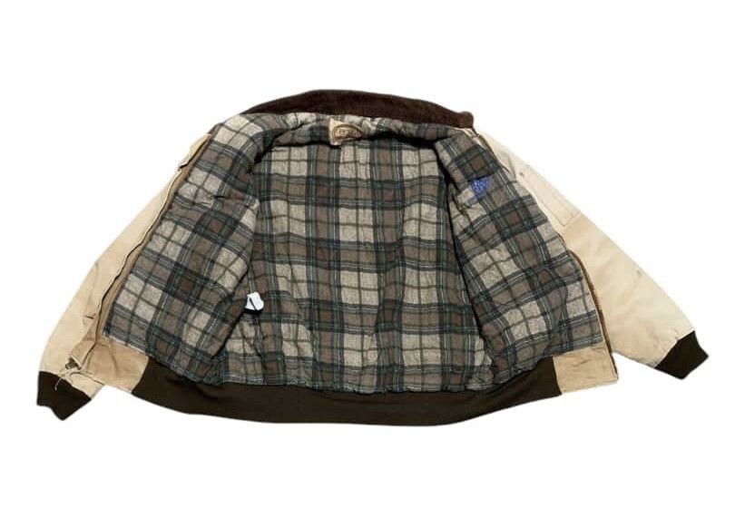 Vintage Trashed Vintage Duck Canvas Detroit Jacket By Pella Products Size US XL / EU 56 / 4 - 4 Thumbnail