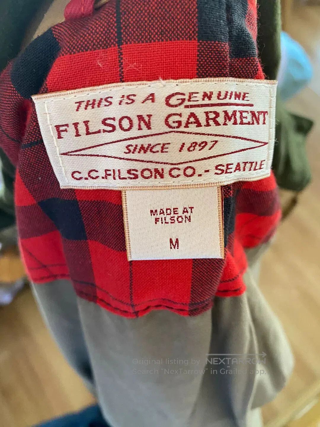 Filson Filson Moleskin Waxed Jacket. Size US M / EU 48-50 / 2 - 4 Thumbnail