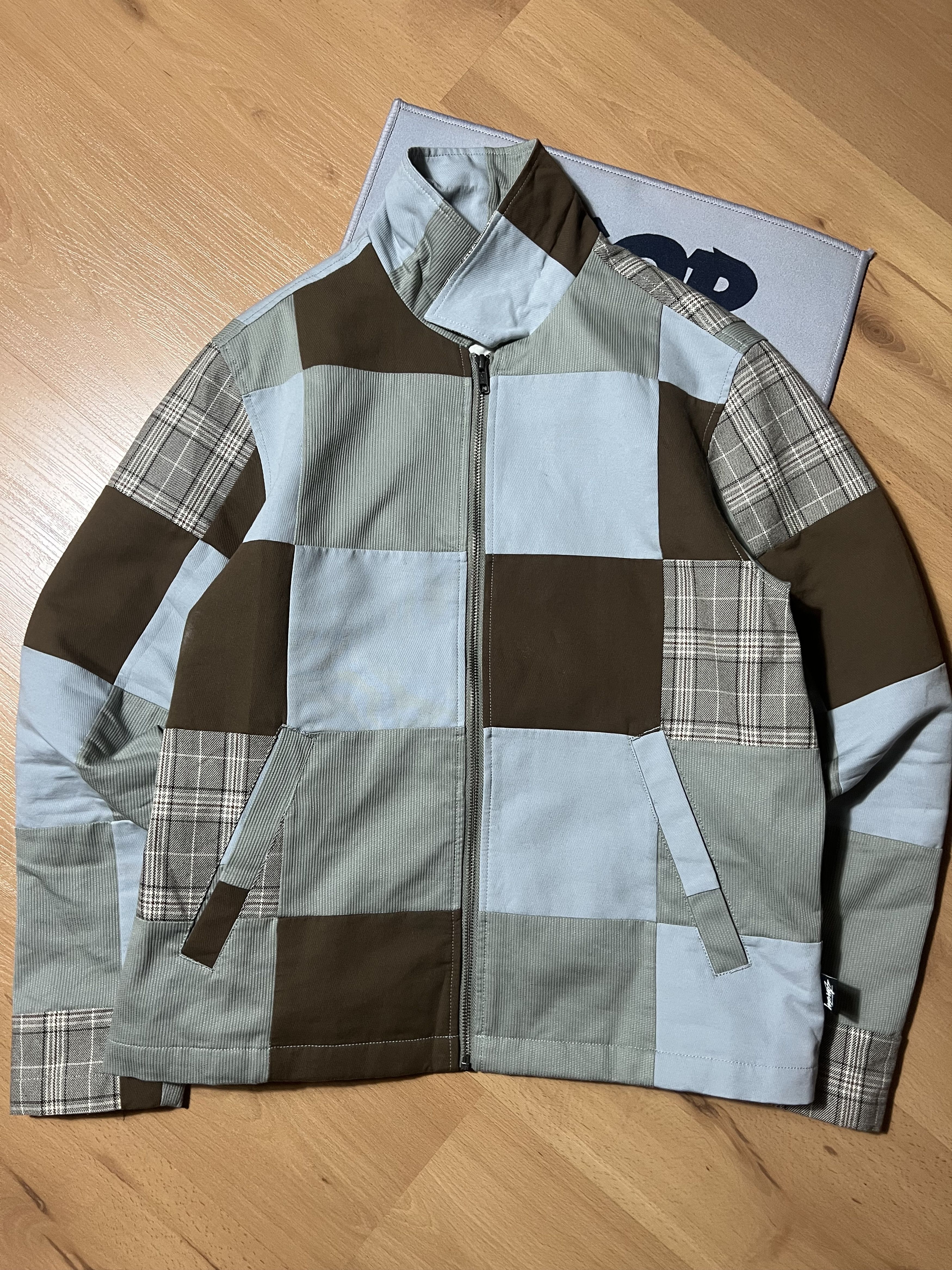 Stussy Stussy Patchwork Panel Zip Jacket Size US S / EU 44-46 / 1 - 11 Thumbnail