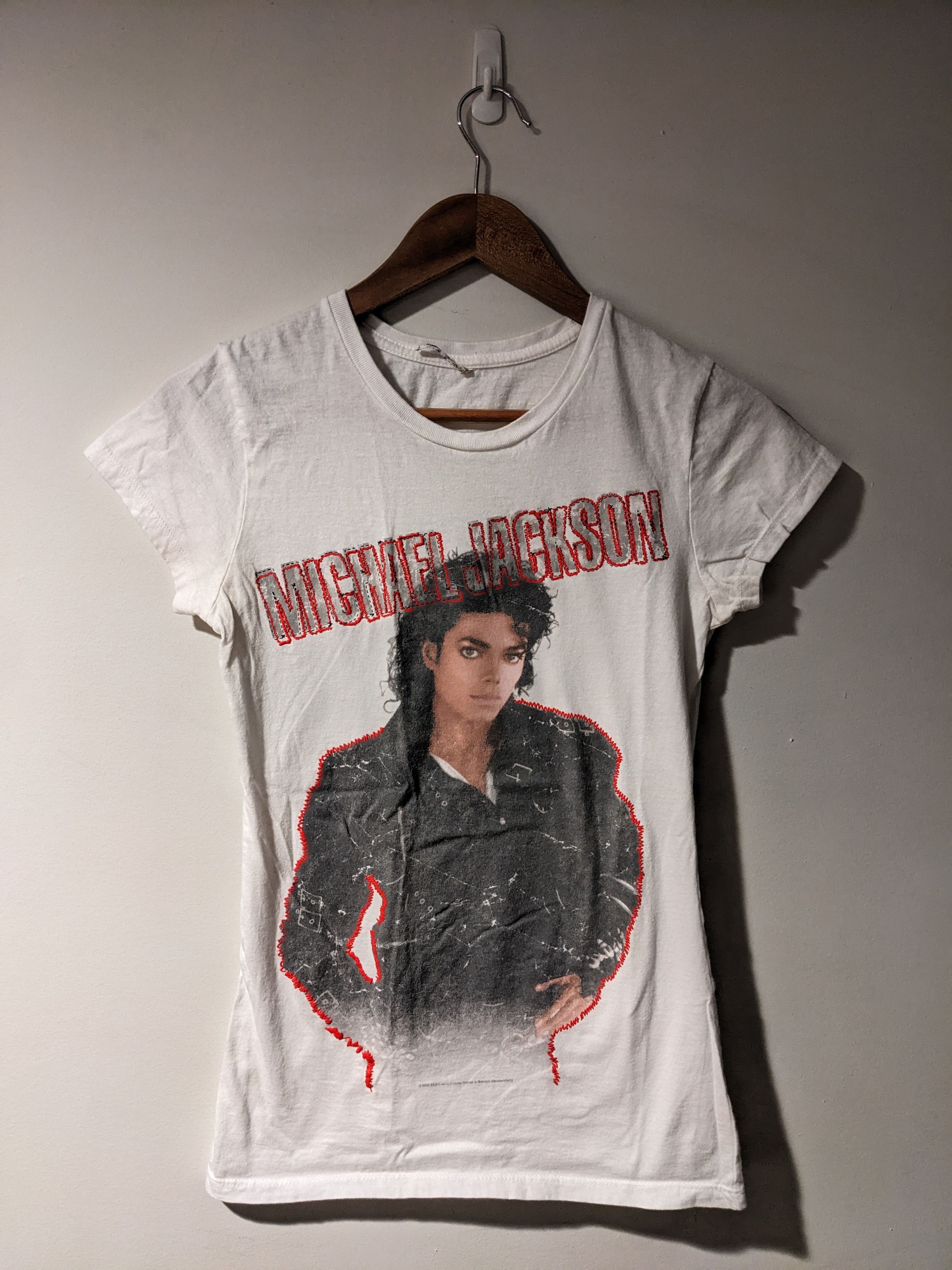 Michael Jackson Vintage 2009 Michael Jackson Bad Woman's Medium T