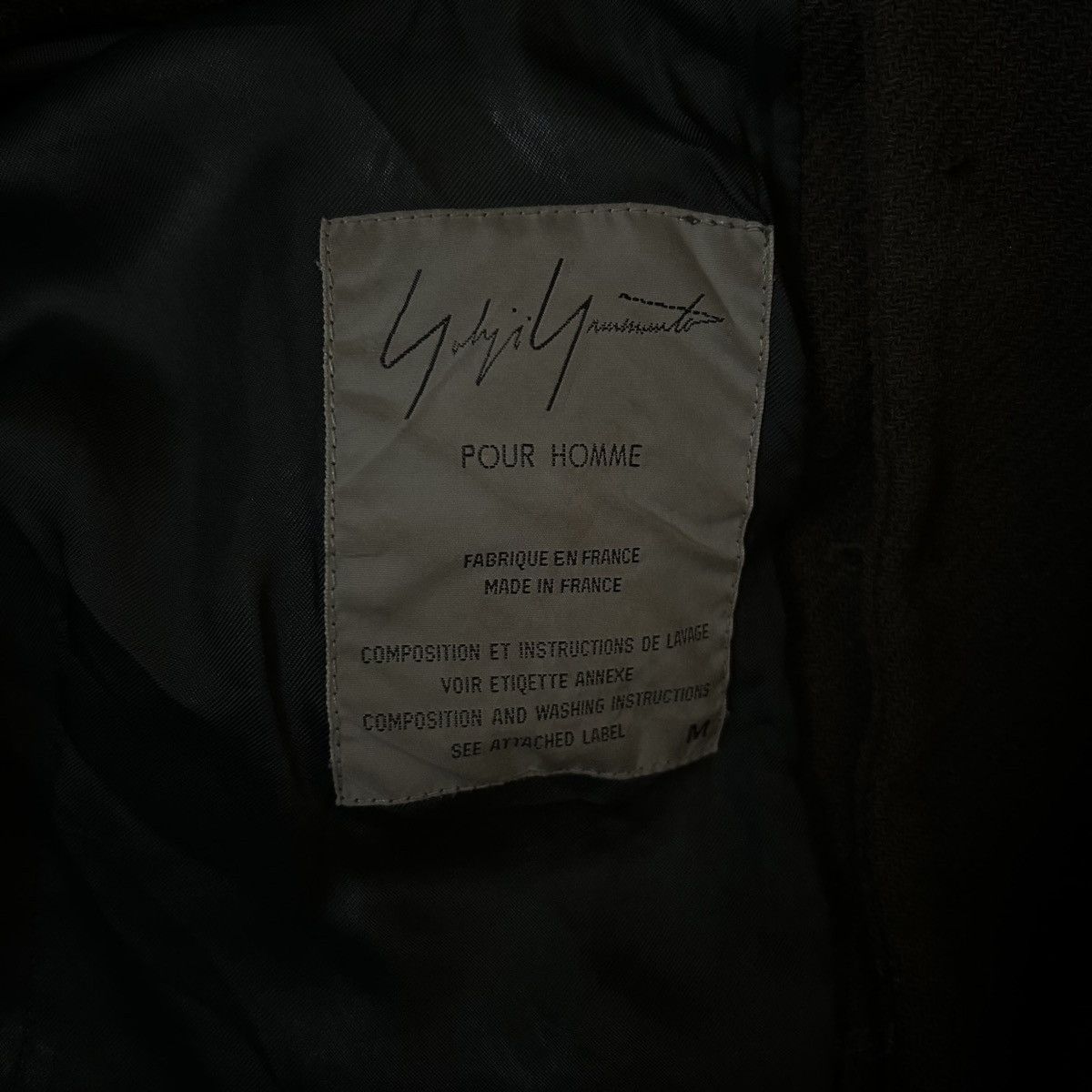 Yohji Yamamoto Yohji Yamamoto Pour Homme 90s Archive Vest Size US M / EU 48-50 / 2 - 4 Thumbnail