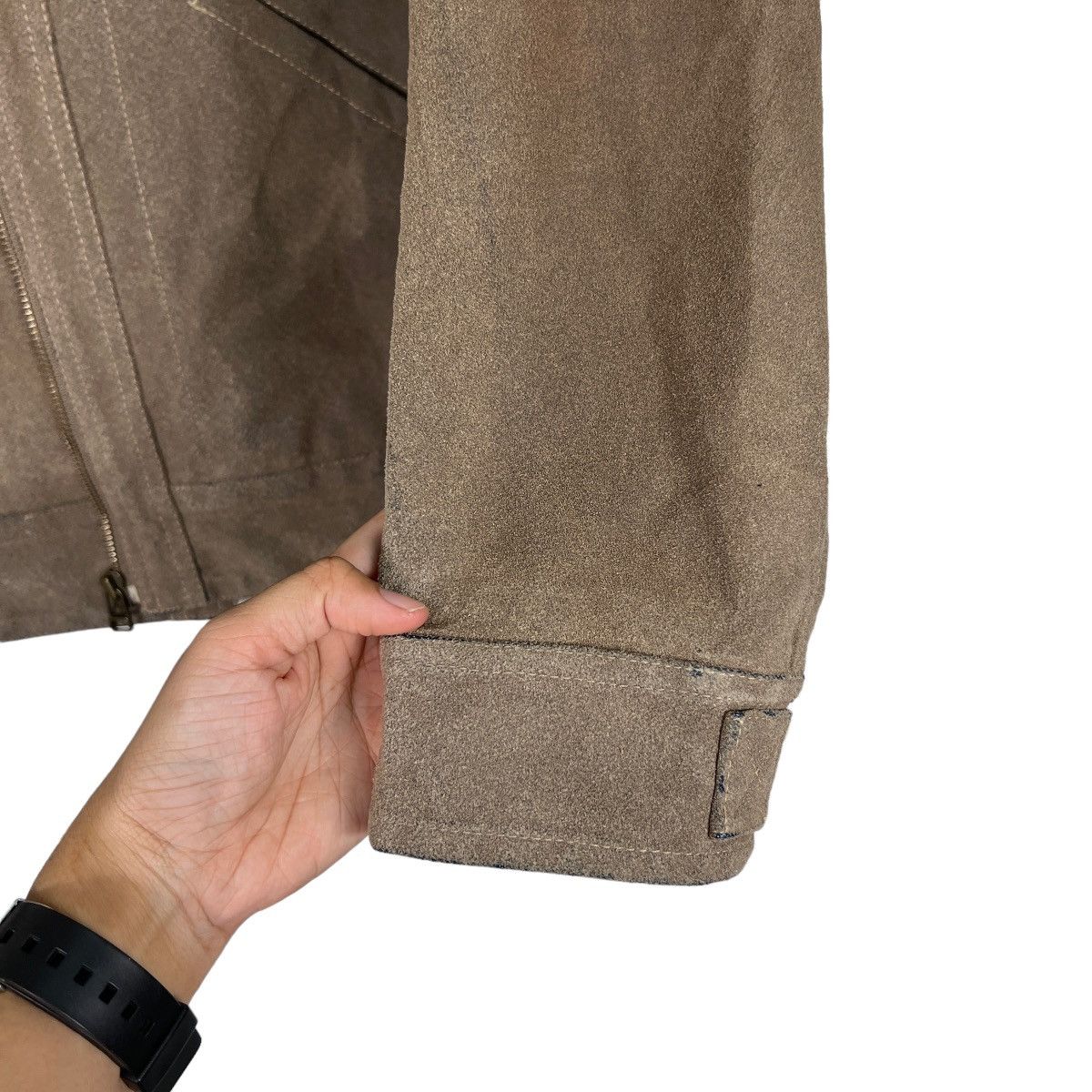 BIGI 🔥 RADMESS MENS BIGI MOLESKIN MOTO RACER RIDER JACKET Size US M / EU 48-50 / 2 - 14 Thumbnail