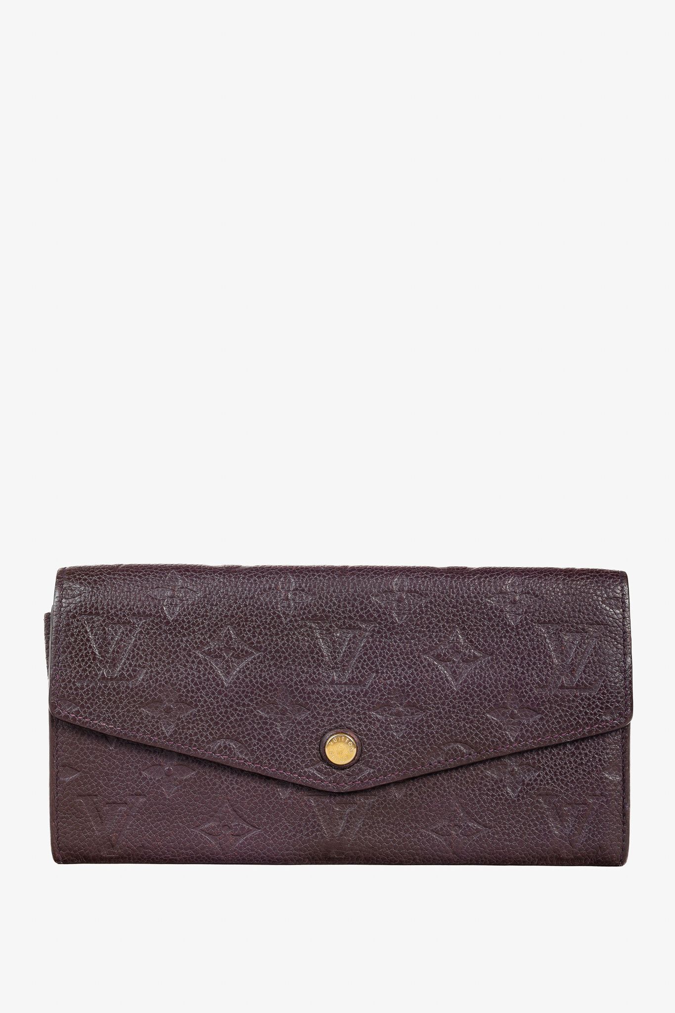 Louis Vuitton Louis Vuitton Curieuse Empreinte Leather Envelope Wallet Size ONE SIZE - 1 Thumbnail