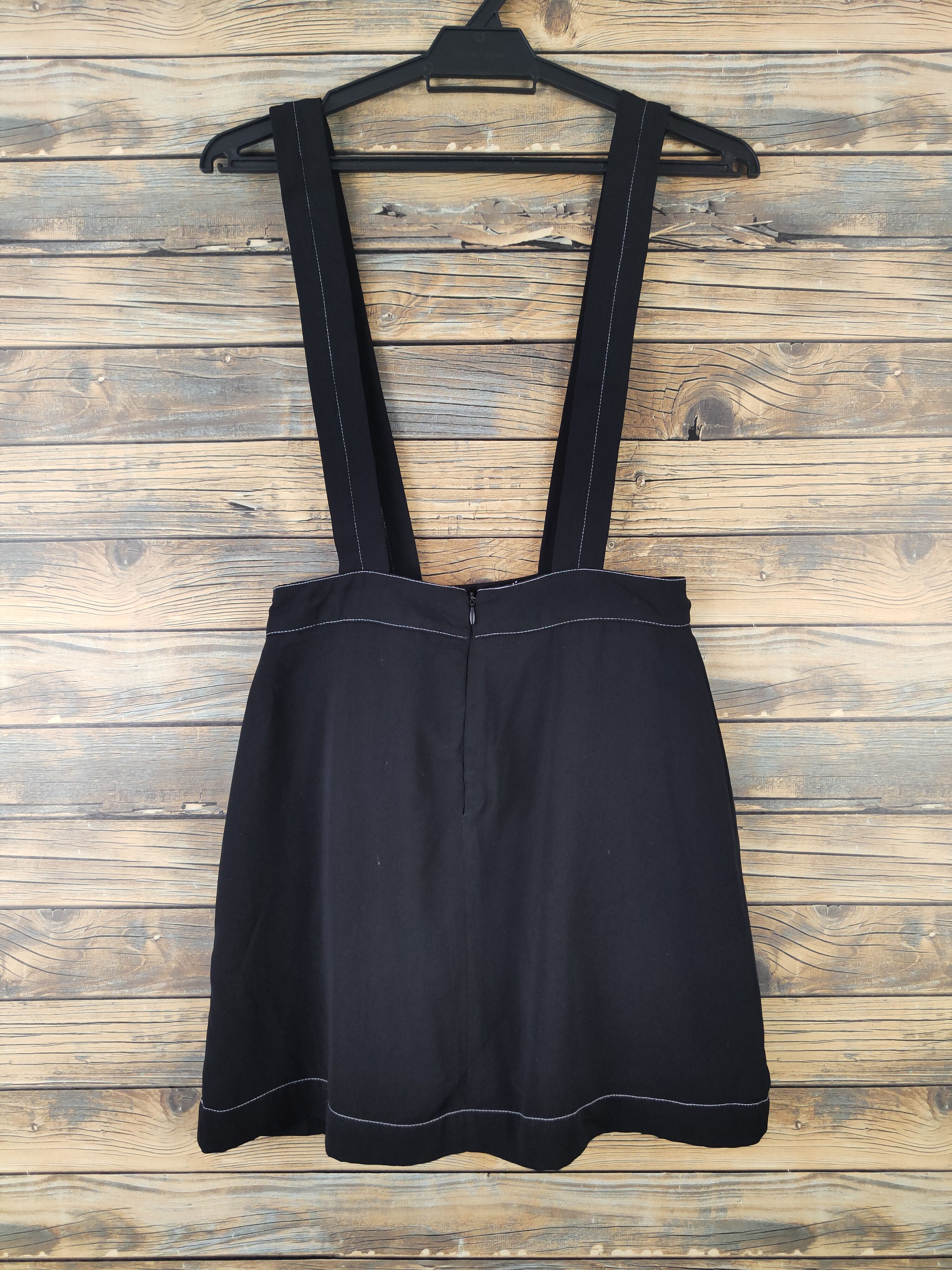 Vintage × Zara Zara Black Skirt Jumpsuits (Avant Garde Fashion Design) Size 26" / US 2 / IT 38 - 10 Thumbnail