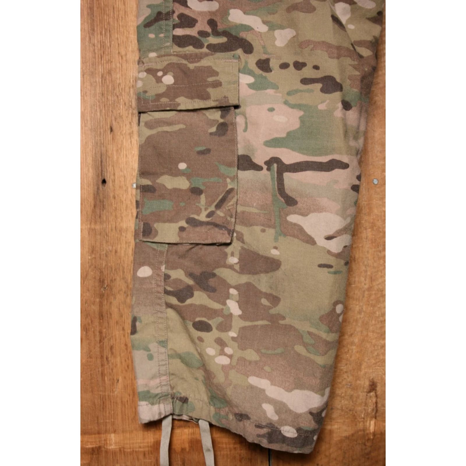 Vintage US Army OCP Multicam Insect Shield FR Cargo Military Trousers Sz. Small Reg. Regular Mens Pants Cargo Size US 29 - 7 Thumbnail