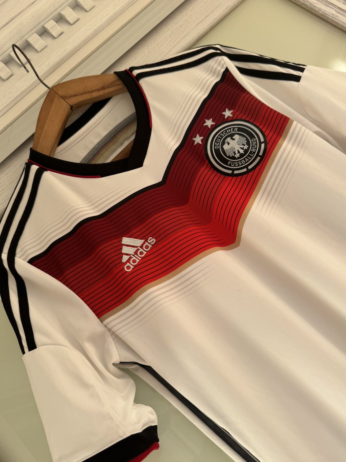 Adidas Germany 2013-2014 Home Soccer Jersey Football Shirt Kit Size US S / EU 44-46 / 1 - 6 Thumbnail