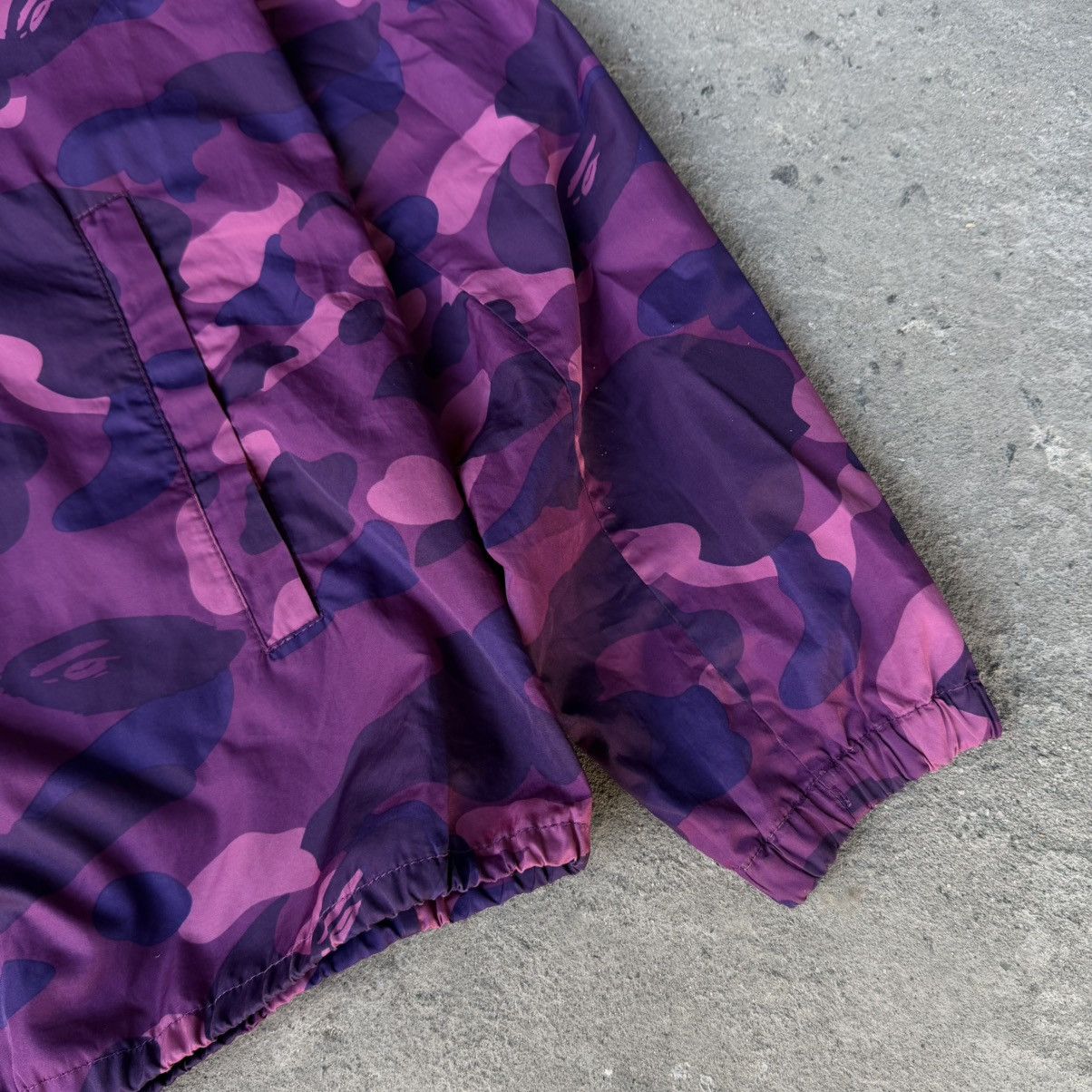 Bape OG BAPE NYLON FULL ZIP PURPLE CAMO Size US M / EU 48-50 / 2 - 4 Thumbnail