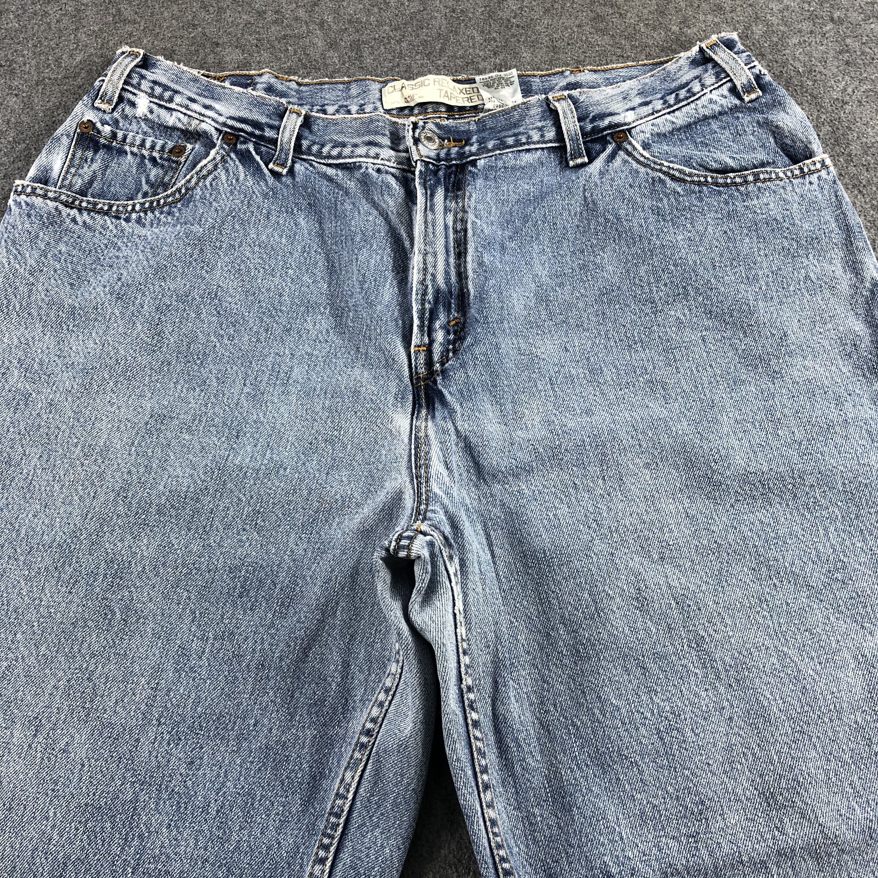Levi's Vintage Blue Wash Levis 550 Jeans-J2179 Size US 38 / EU 54 - 3 Thumbnail