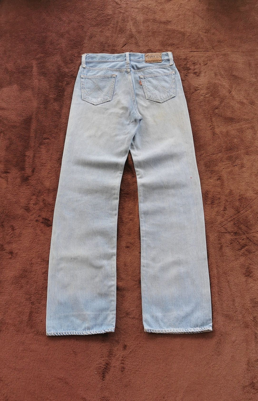 Edwin Vintage Edwin Distressed Patchwork Denim Jeans Size US 30 / EU 46 - 7 Thumbnail